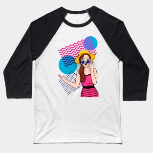 Girly Girl Baseball T-Shirt